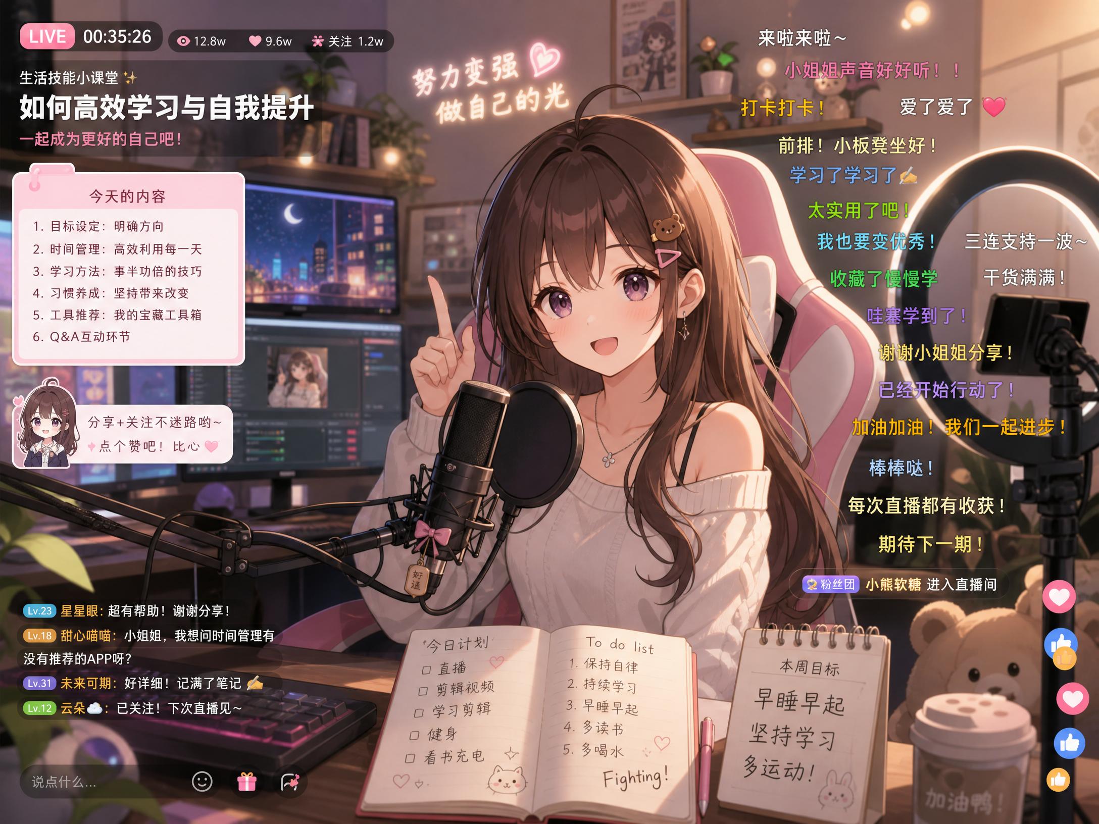 抖音风-【抖音风】动漫直播精彩回顾·弹幕互动合集